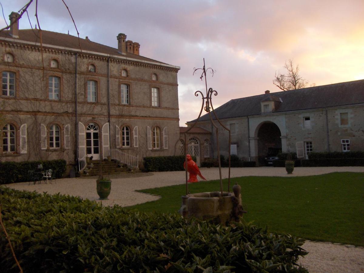 Chateau De L'Oiseliniere Bed & Breakfast Gorges  Bagian luar foto