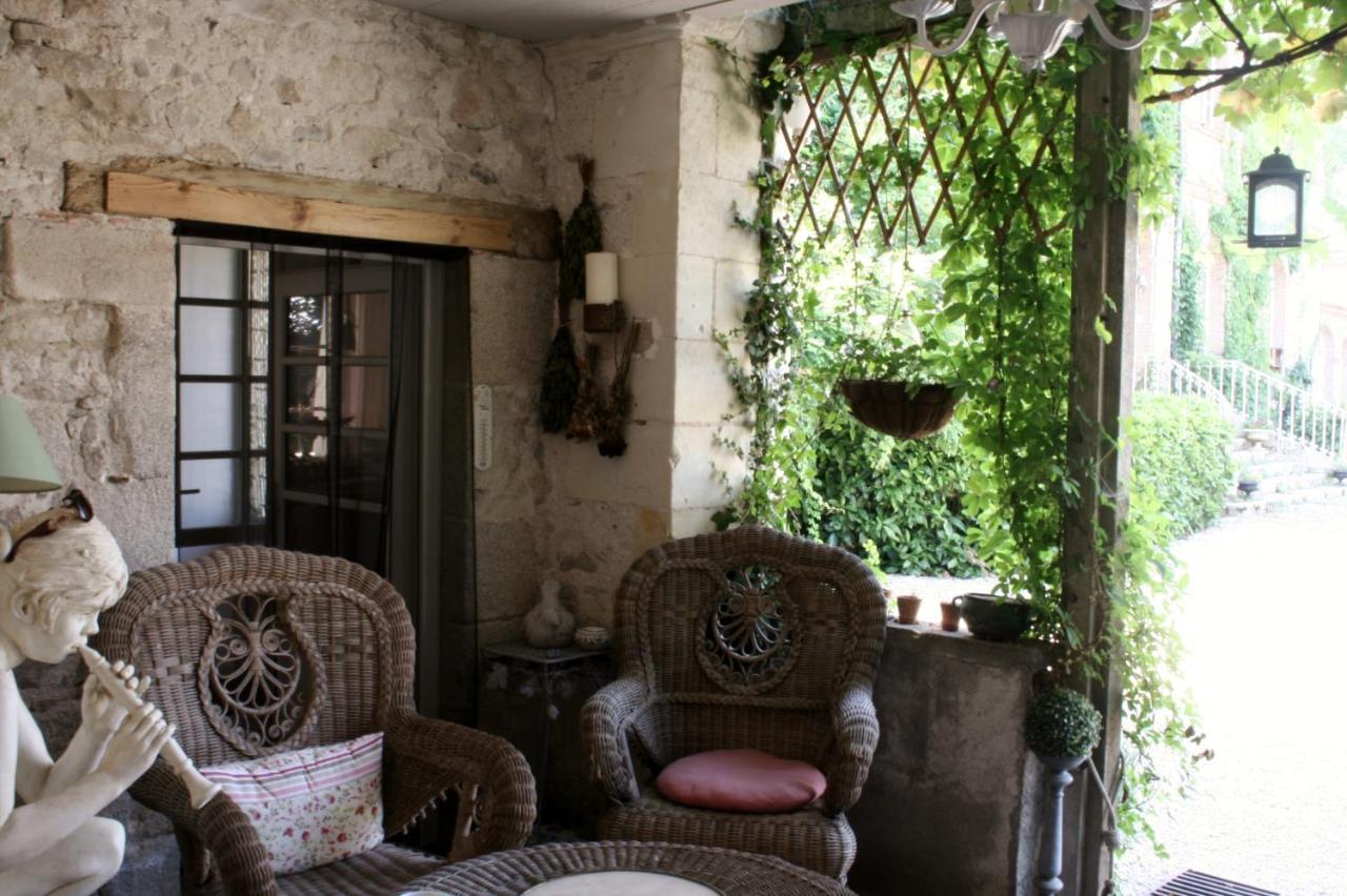 Chateau De L'Oiseliniere Bed & Breakfast Gorges  Bagian luar foto